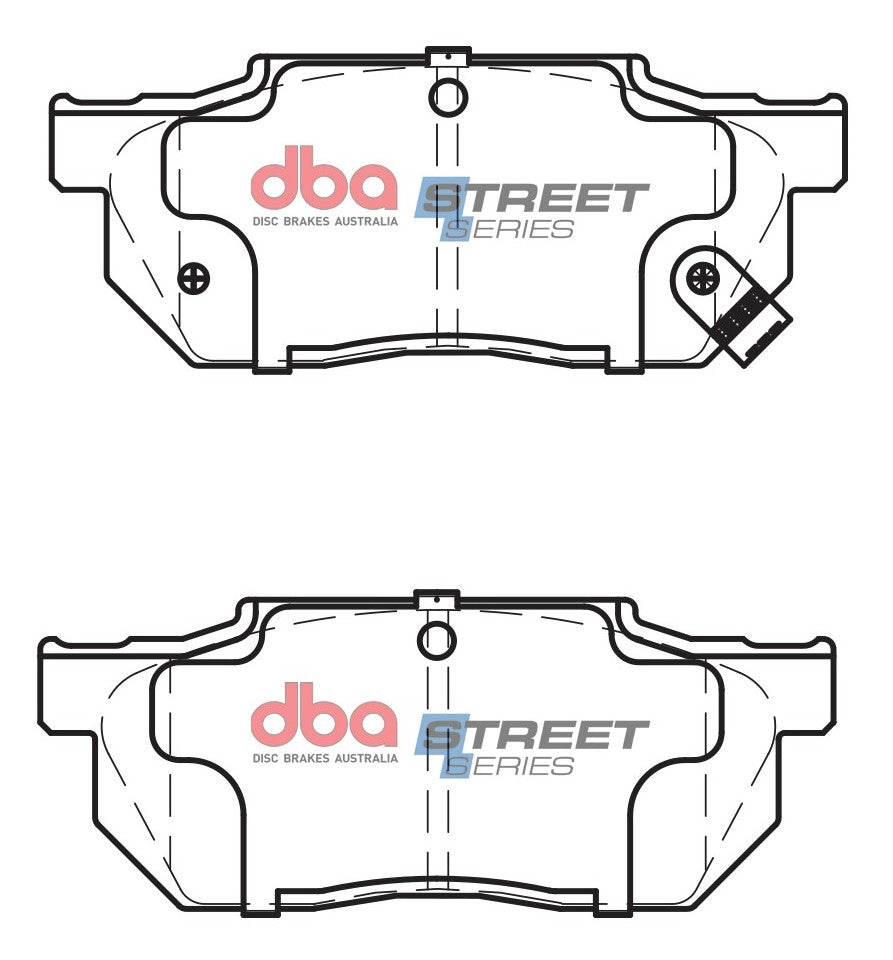 Brake Pads Street Series Ceramic | Front Axle - DB300SS