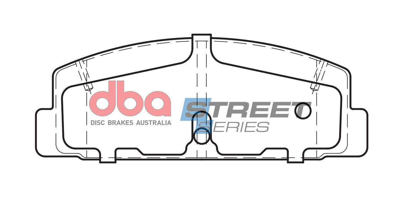Brake Pads Street Series Ceramic | Rear Axle - DB372SS
