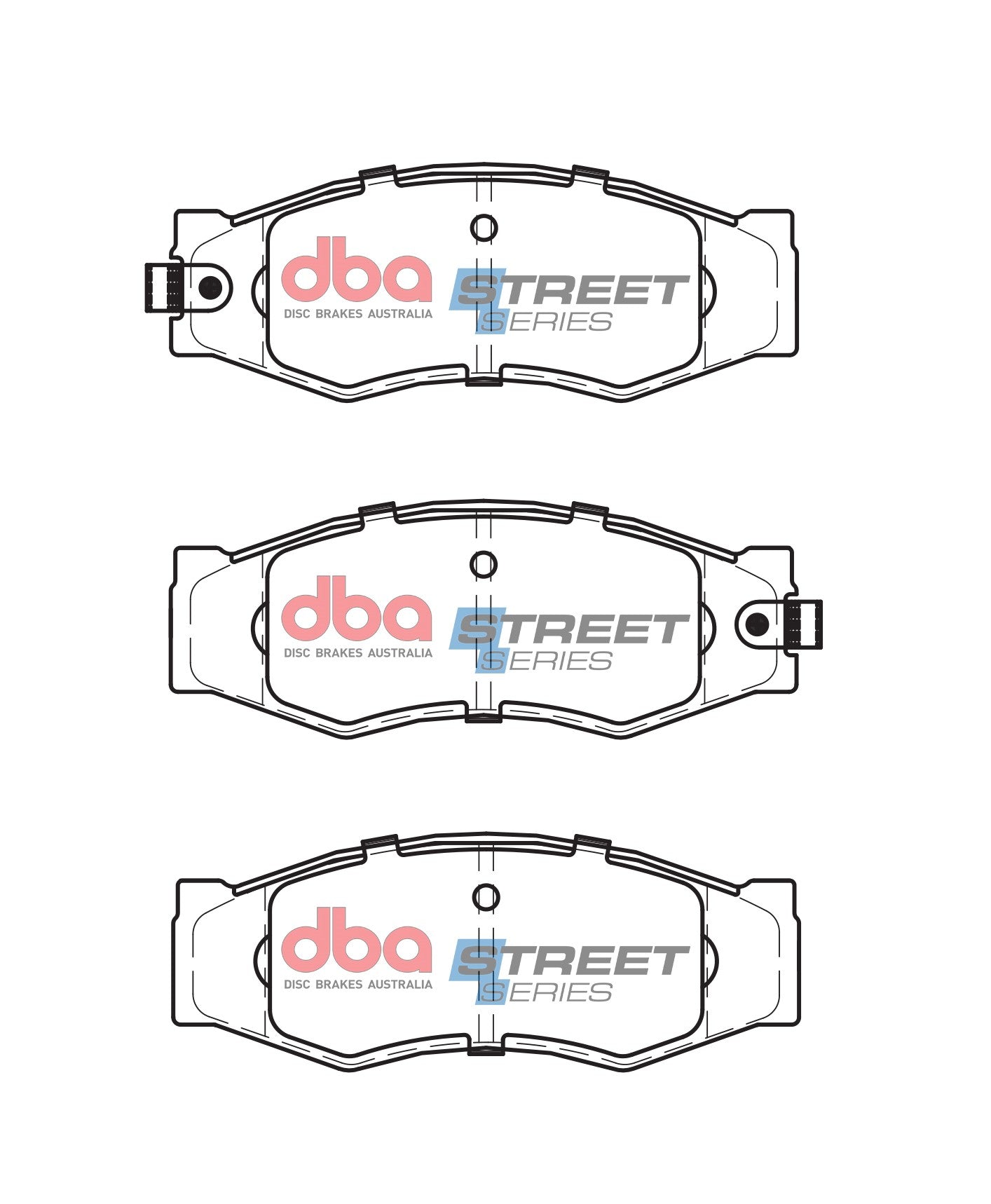 Brake Pads Street Series Ceramic | Front Axle - DB382SS
