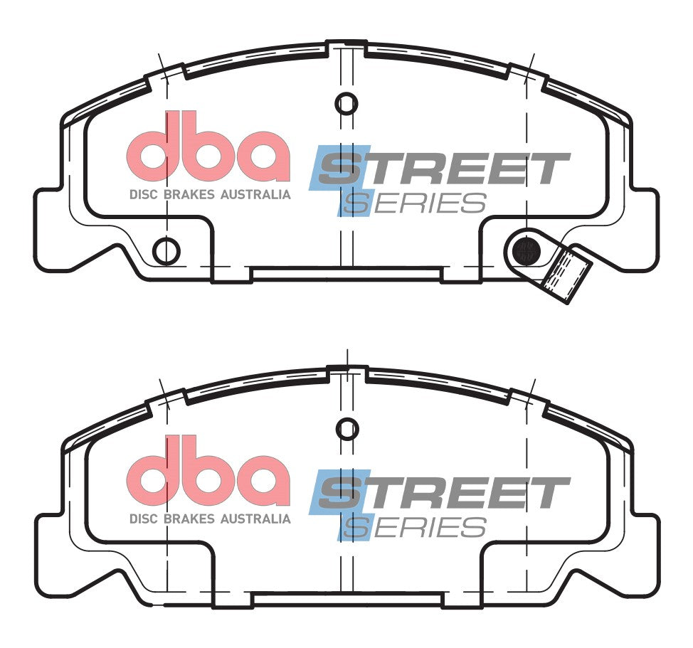 Brake Pads Street Series Ceramic | Front Axle - DB390SS