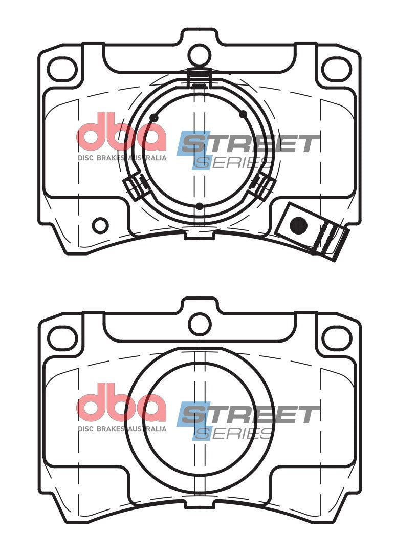 Brake Pads Street Series Ceramic | Front Axle - DB406SS