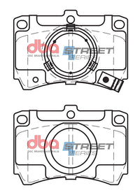 Brake Pads Street Series Ceramic | Front Axle - DB406SS