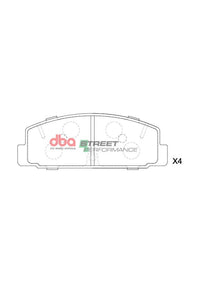 Brake Pads Street Performance | Rear Axle - DB417SP