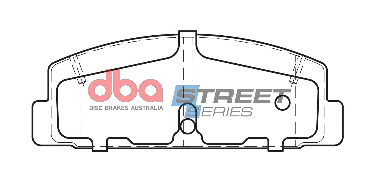 Brake Pads Street Series Ceramic | Rear Axle - DB417SS