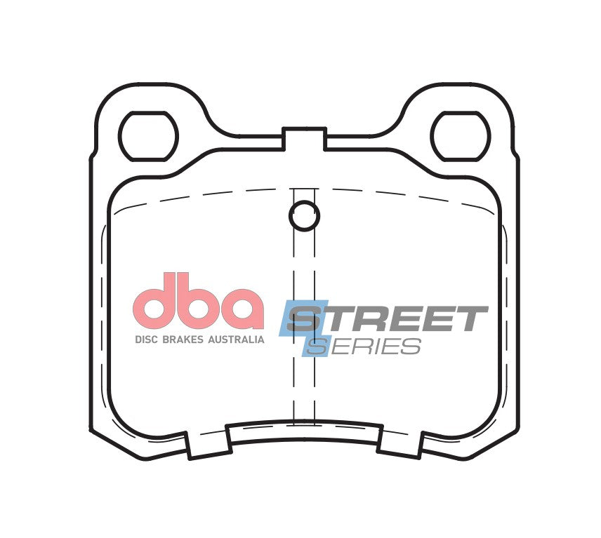 Brake Pads Street Series Ceramic | Rear Axle - DB433SS