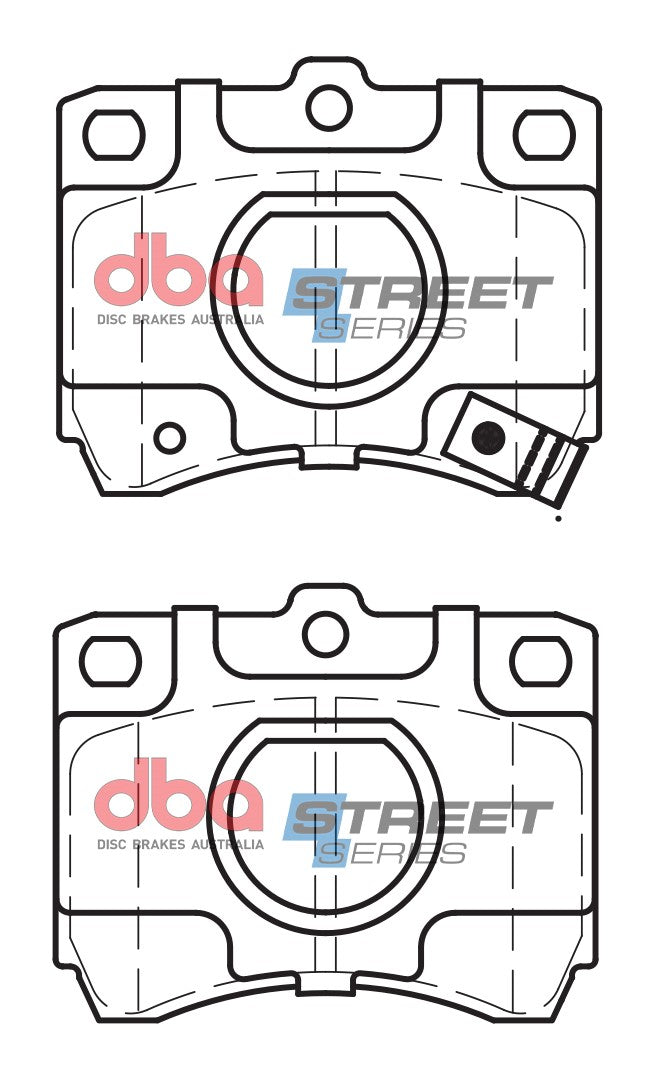Brake Pads Street Series Ceramic | Front Axle - DB442SS