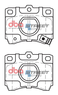 Brake Pads Street Series Ceramic | Front Axle - DB442SS