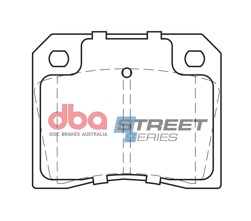 Brake Pads Street Series Ceramic | Rear Axle - DB521SS