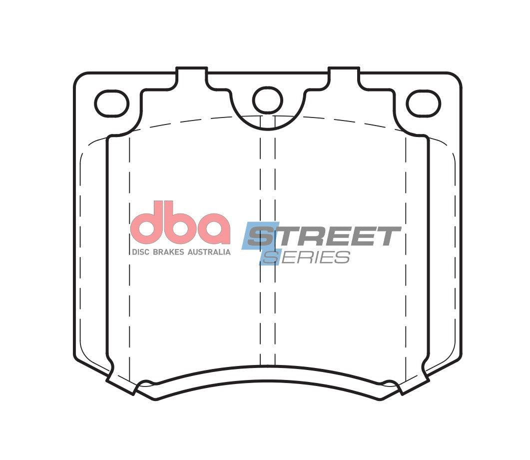 Brake Pads Street Series Ceramic | Front Axle - DB625SS