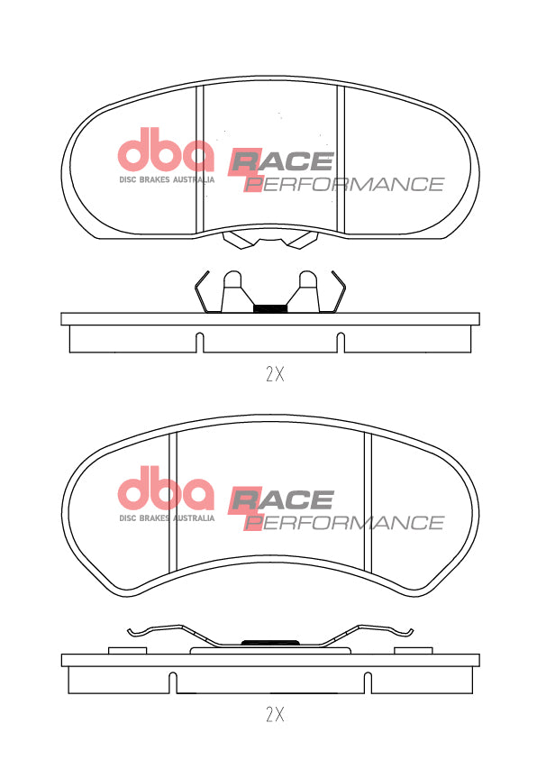 Brake Pads Race Performance - DB6RP