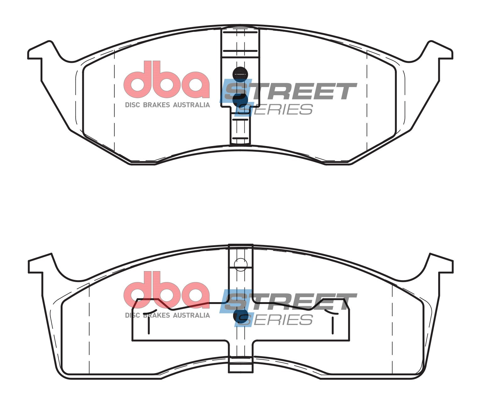 Brake Pads Street Series Semi-metallic | Front Axle - DB7470ASS