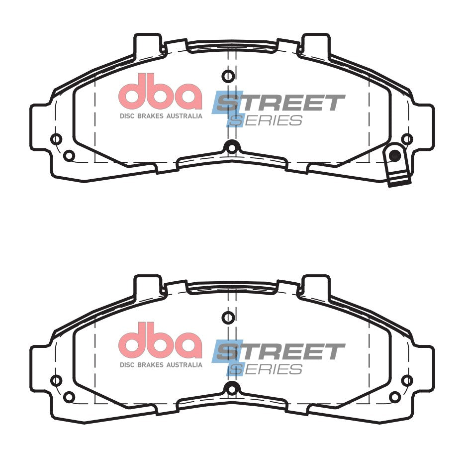 Brake Pads Street Series Semi-metallic | Front Axle - DB7532SS