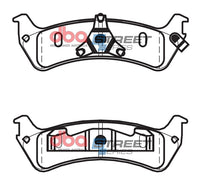 Brake Pads Street Series Semi-metallic | Rear Axle - DB7545ASS