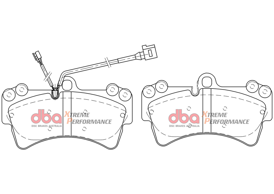 Brake Pads Xtreme Performance | Front Axle - DB7878XP