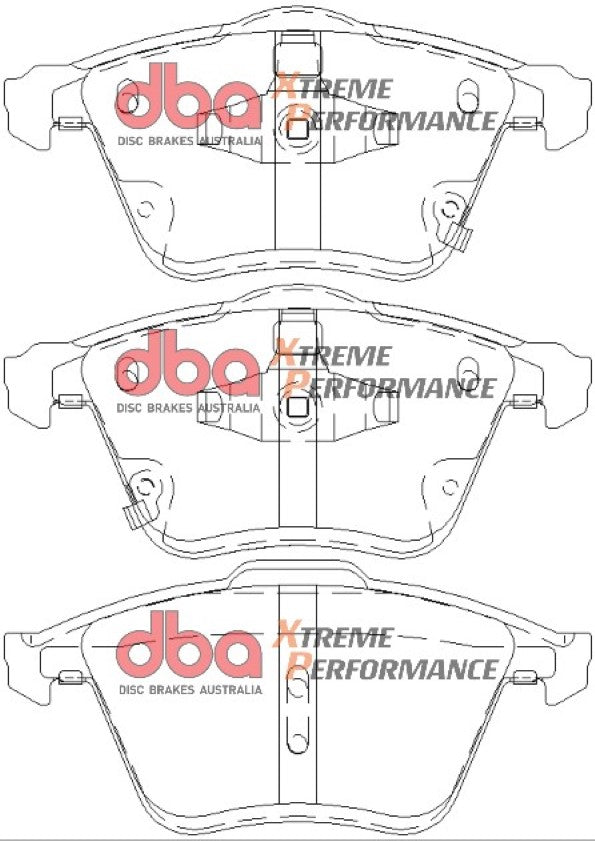 Brake Pads Xtreme Performance ECE R90 certified | Front Axle - DB8304XP