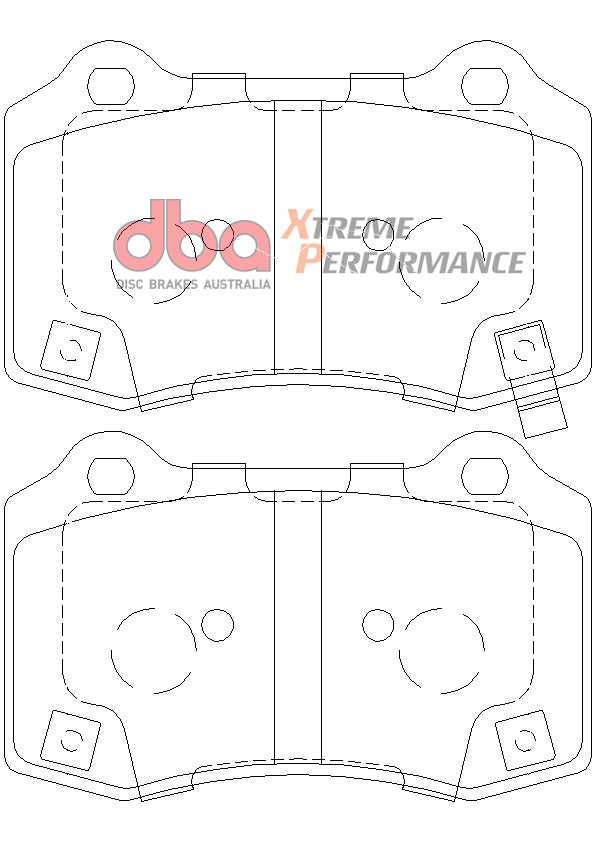 Brake Pads Xtreme Performance ECE R90 certified | Rear Axle - DB8805XP