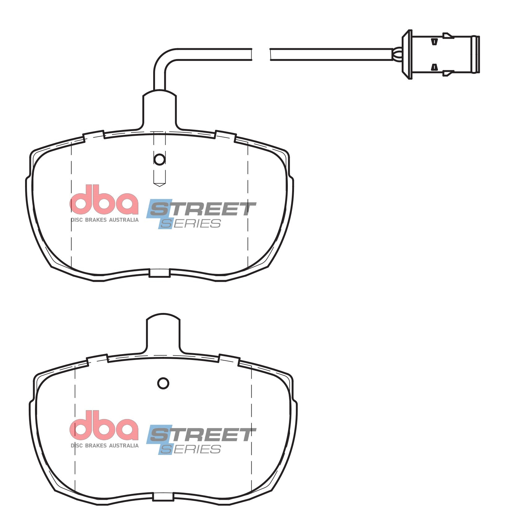 Brake Pads Street Series Ceramic | Front Axle - DB885SS