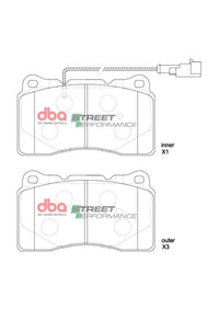 Brake Pads Street Performance | Front Axle - DB8861SP