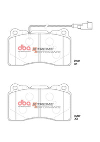 Brake Pads Xtreme Performance | Front Axle - DB8861XP
