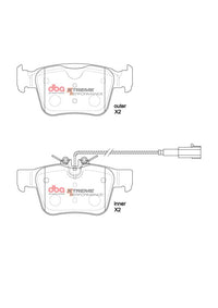 Brake Pads Xtreme Performance | Rear Axle - DB8864XP
