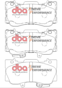 Brake Kit - 4000 Series T3 Slotted & Xtreme Performance Brake Pads (2x DBA42164S + DB9011XP) - DBA42164S-9011XP