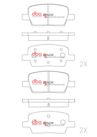 Brake Pads Race Performance - DB9105RP