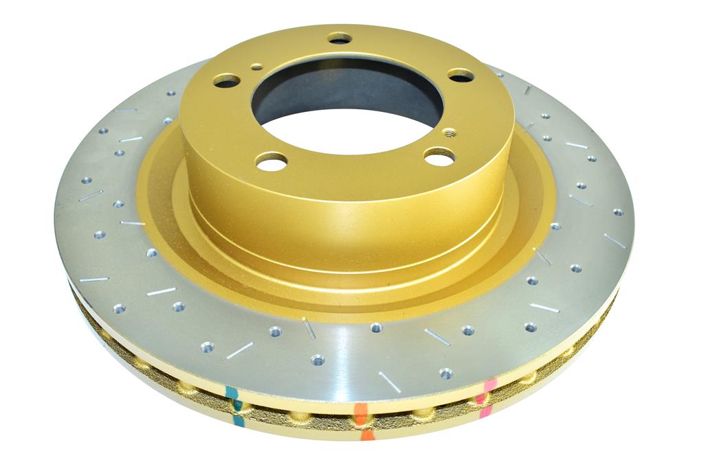 Brake Kit - 4000 Series T3 Slotted & Xtreme Performance Brake Pads (2x DBA42724XS + DB1838XP) - DBA42724XS-1838XP