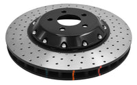 5000 series - Crossed Drilled & Dimpled Black Hat - DBA52166BLKXD