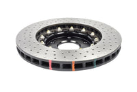 5000 series - Crossed Drilled & Dimpled Black Hat - DBA52472BLKXD
