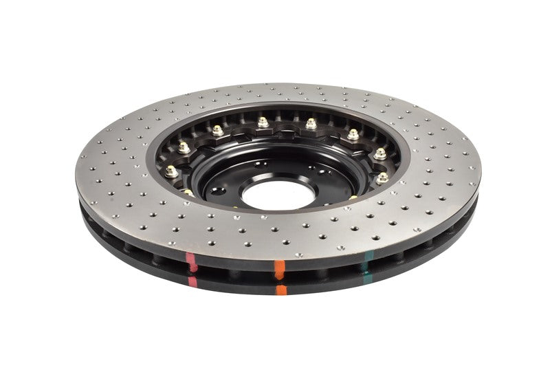 5000 series - Crossed Drilled & Dimpled Black Hat - DBA53148BLKXD