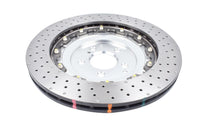 5000 series - Crossed Drilled & Dimpled Silver Hat - DBA53359SLVXD