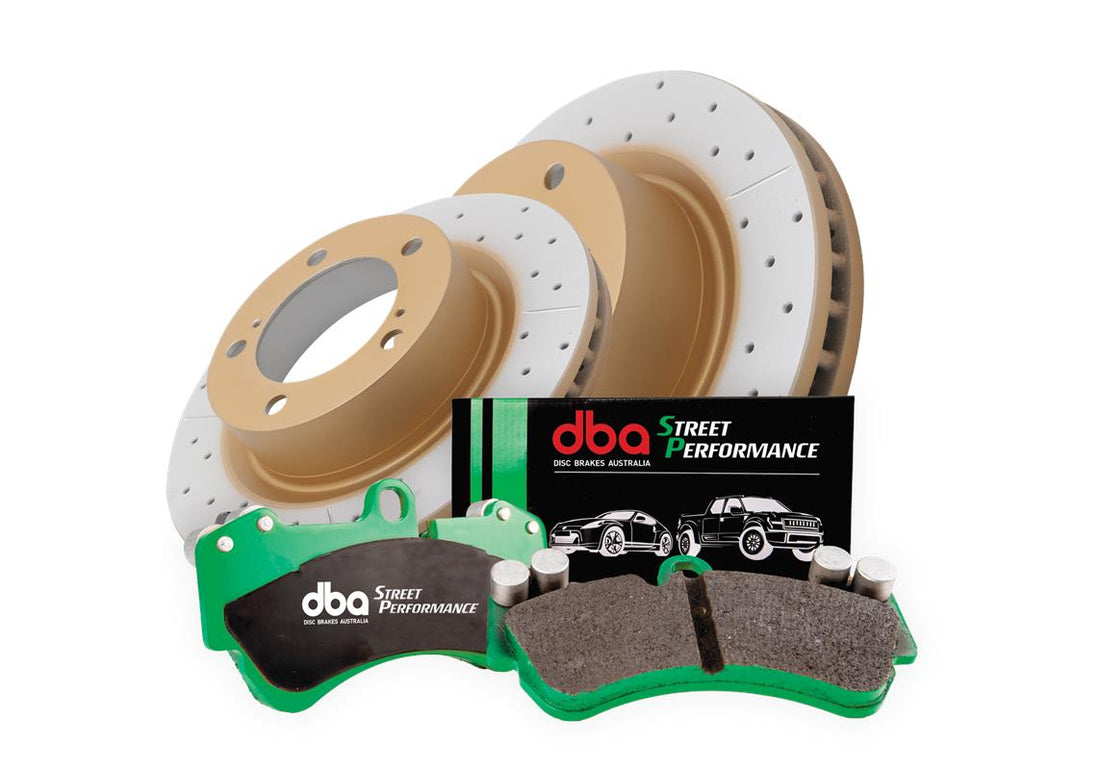 Brake Kit - Street Series X-GOLD & Street Performance Brake Pads (2x DBA2714X + DB1739SP) - DBA2714X-1739SP