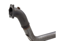 3" Downpipe with High-Flow Catalytic Converter, 304 Matt finish Stainless Steel (for track and off road use only) - E2-SW07-KITB