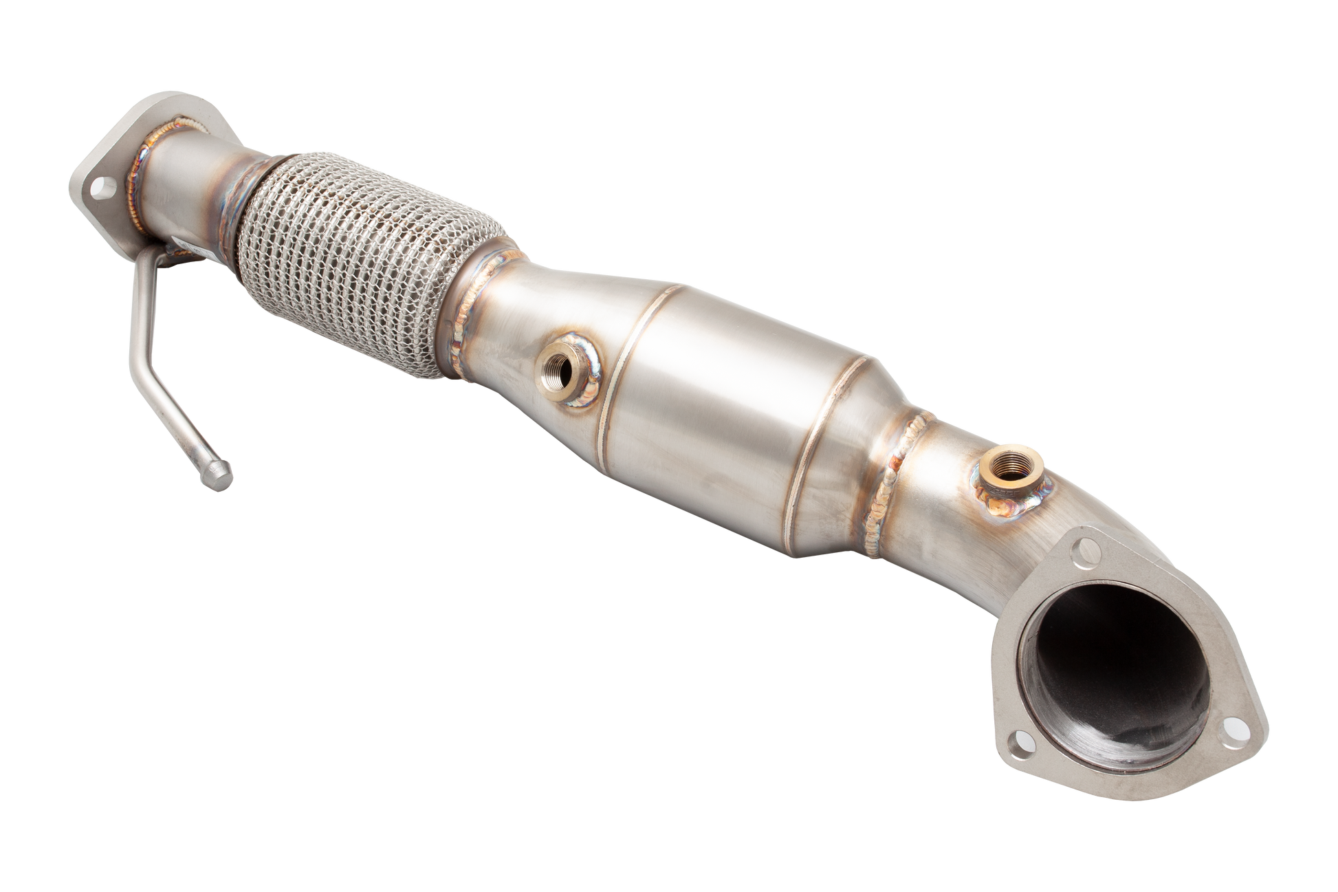 2.5" Downpipe with High-Flow Catalytic Converter (for track and off road use only) - E2G4FJKITB