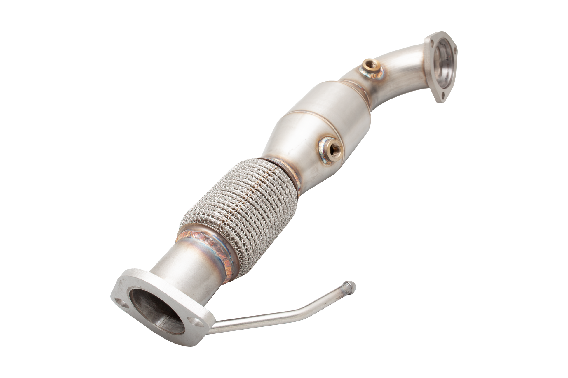 2.5" Downpipe with High-Flow Catalytic Converter (for track and off road use only) - E2G4FJKITB