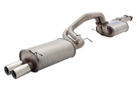 2.5" Cat-Back System, 304 Matt Stainless Steel - E2-F6-03-CBS