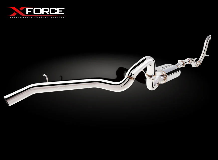 3″ Turbo Back System, 409 Stainless Steel (for track and off road use only) - E4-NY61-TBS