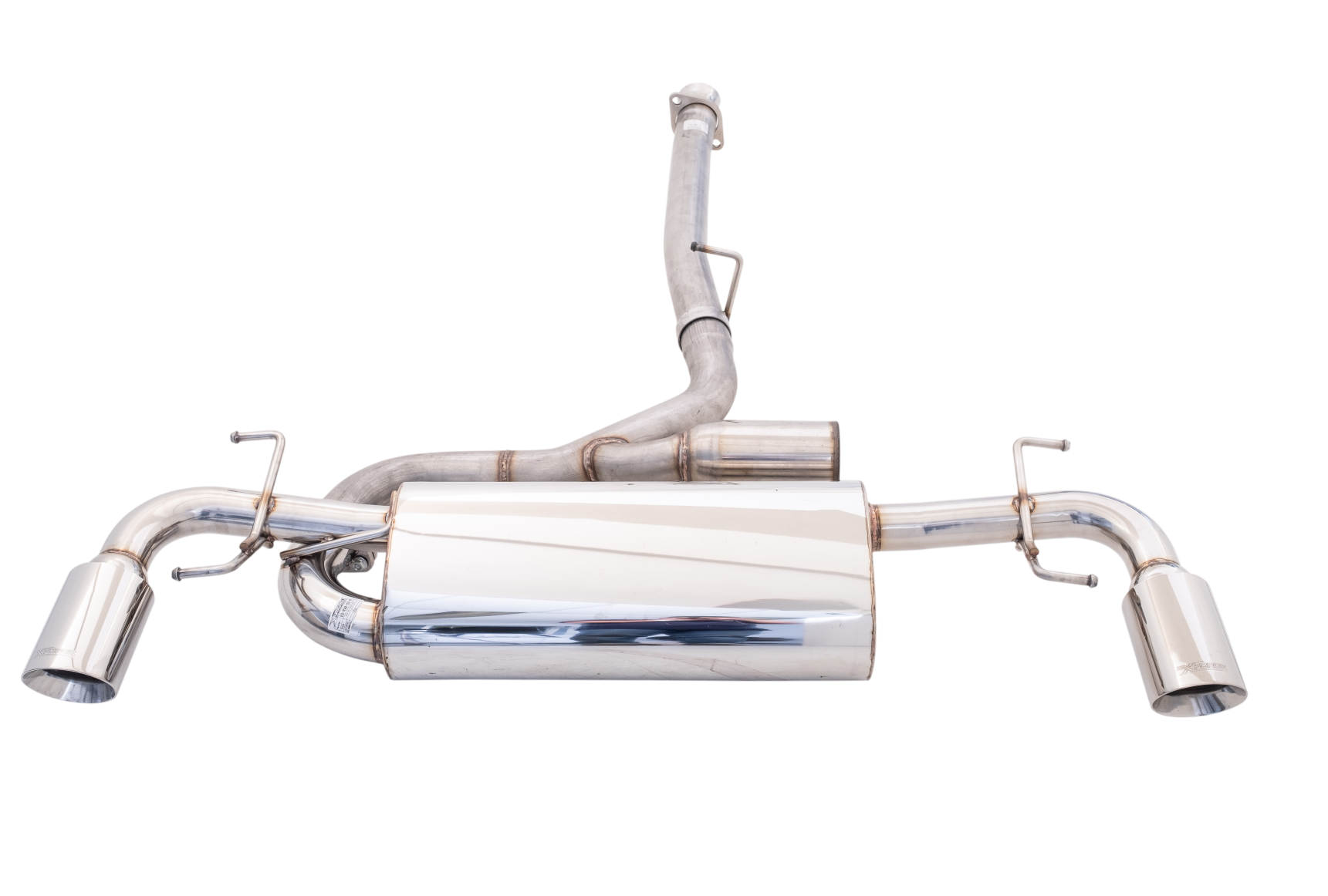 3" Cat-Back System, 409 Raw Stainless Steel - E4-RX8-02-CBS