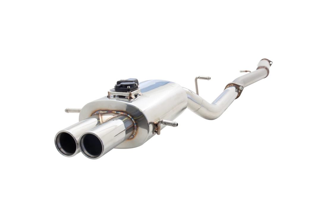 3" Cat-Back System with Twin Tip Varex Muffler, 304 Stainless Steel - E4-SW05VMK5-CBS