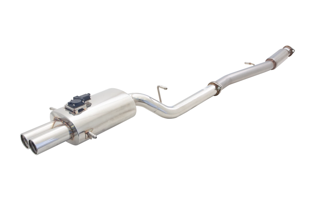 3" Cat-Back System with Twin Tip Varex Muffler, 304 Stainless Steel - E4-SW05VMK5-CBS