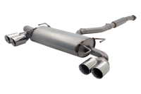 3" Cat-Back System, 409 Raw Stainless Steel - E4-SW09-02-CBS