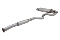 3" Cat-Back System, 409 Raw Stainless Steel - E4-SW09-02-CBS