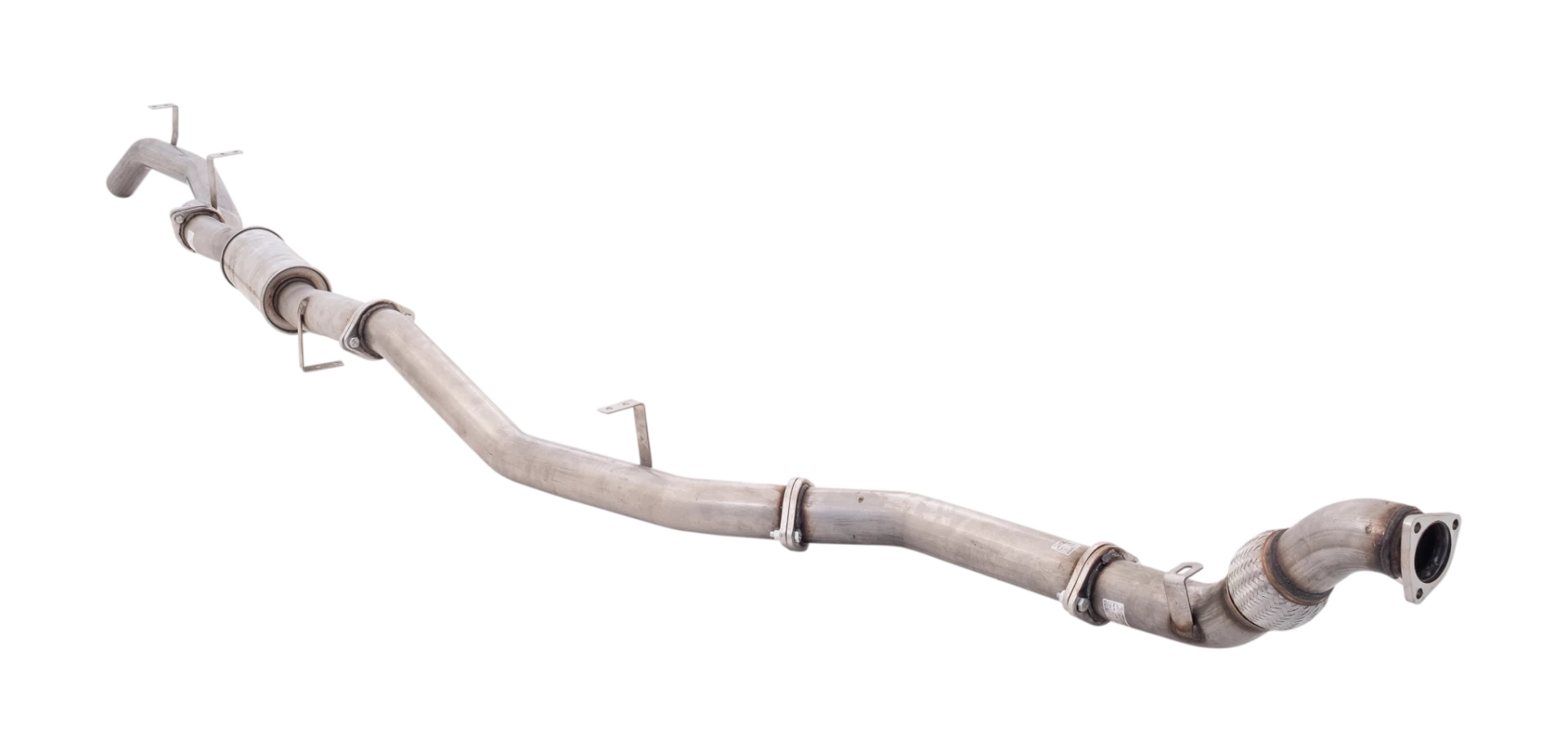3″ Turbo Back System without Catalytic Converter, Raw finish Stainless Steel (for track and off road use only) - E4-TL78-TBS
