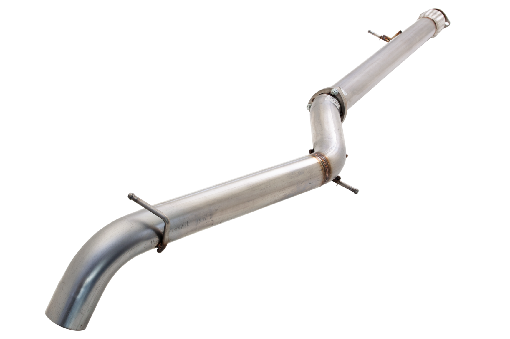 3.5" Particulate Filter Back System, 409 Raw Stainless Steel - E4FR04PFB