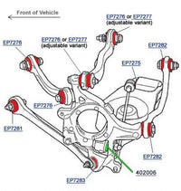 Urethane Rear Lateral Toe Arm Bush (4 PKT) - EP7282
