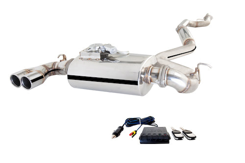 2.5" Cat-Back System with Varex Muffler, 304 Stainless Steel - ES-BF20-125VMK-CBS