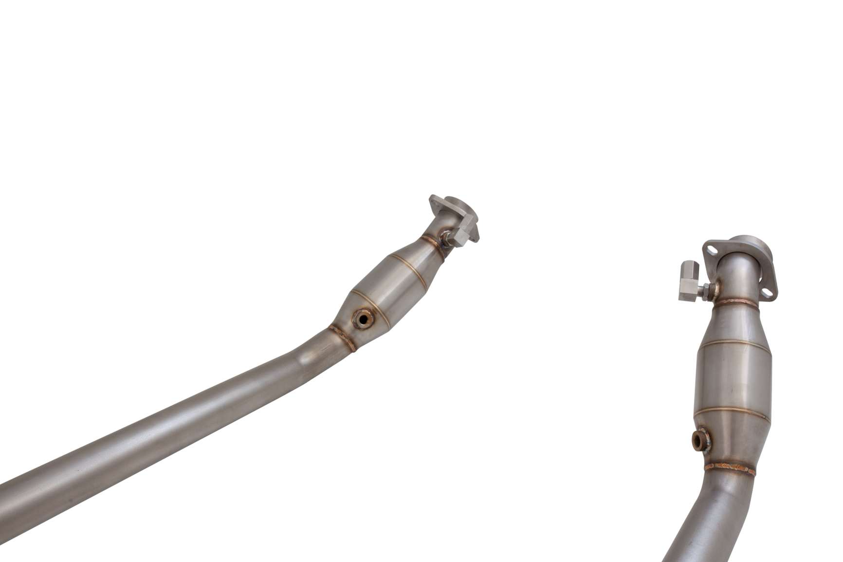 2.5″ High-Flow Catpipes, 304 Stainless Steel (for track and off road use only) - ES-DR10-CATB
