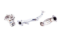 3" Turbo-Back System with Varex Muffler, 304 Stainless Steel - ES-EV8-01VMK-TBS
