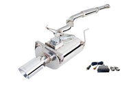 3" Turbo-Back System with Varex Muffler, 304 Stainless Steel - ES-EV8-01VMK-TBS