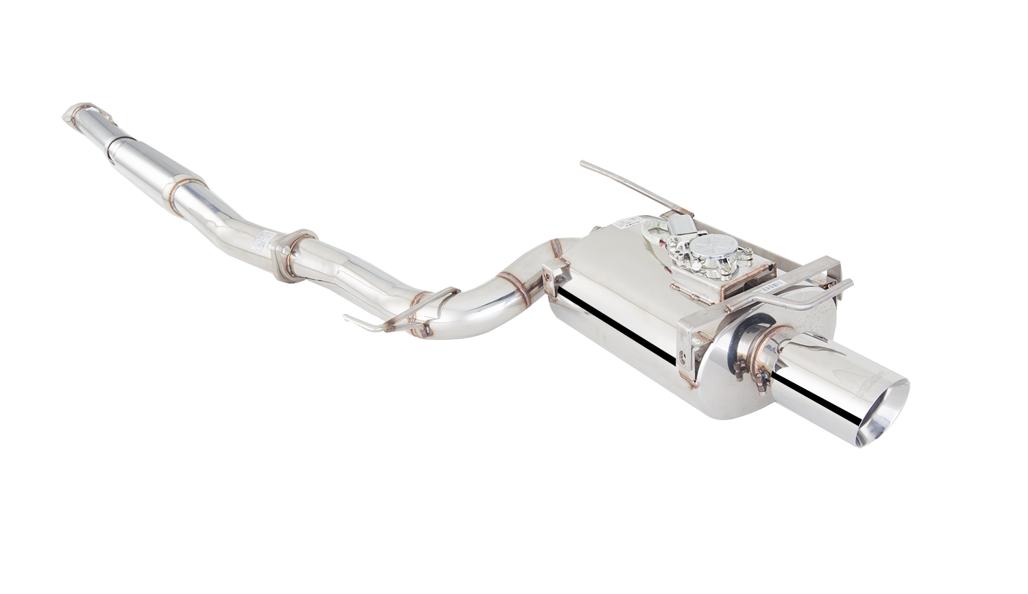 3" Cat-Back System with Varex Muffler, 304 Stainless Steel - ES-EV8-VMK-CBS